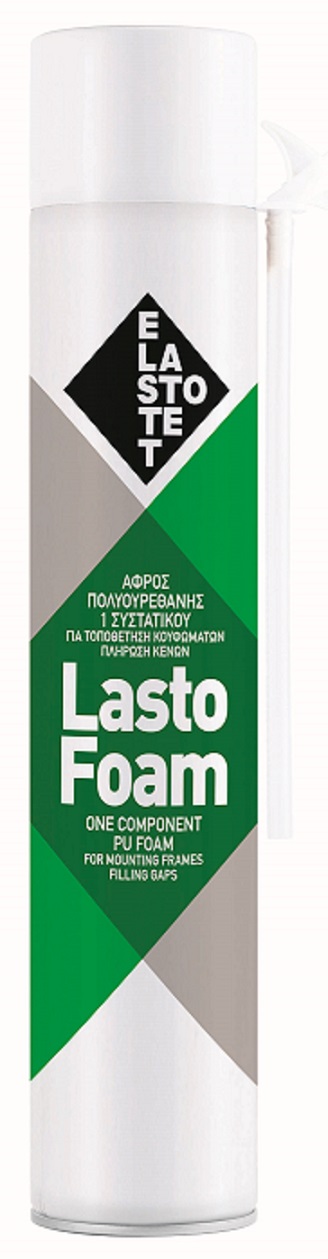 Αφρός πολυουρεθάνης  χειρός,  Lastofoam, φιάλη 750 ml.